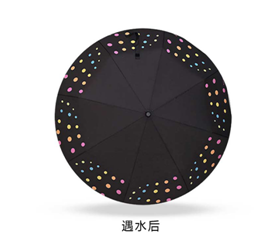 遇水後