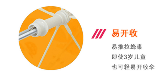 圓（yuán）角兒童傘